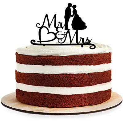 AREA17 Cake Topper aus Acryl zur Hochzeit Verlobung Mr & Mrs Kuchendeko Tortenstecker schwarz Kuchendekoration und Tortenschmuck Hochzeitsgeschenk 100% Made in Germany AREA17 Cake Topper aus Acryl zur Hochzeit Verlobung Mr & Mrs Kuchendeko Tortenstecker schwarz Kuchendekoration und Tortenschmuck Hochzeitsgeschenk 100% Made in Germany