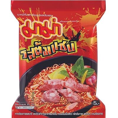 MAMA Instant Nudeln Tom Saab 55g, 45er Pack (45 x 55 g) MAMA Instant Nudeln Tom Saab 55g, 45er Pack (45 x 55 g)