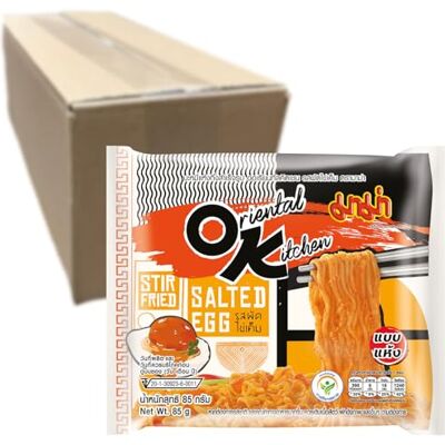 MAMA Instantnudeln Gesalzenes Ei 10x85g Multipack Thailändische Nr.1 Nudelmarke schnelle Zubereitung in Minuten, ideal für Snacks und Mahlzeiten MAMA Instantnudeln Gesalzenes Ei 10x85g Multipack Thailändische Nr.1 Nudelmarke schnelle Zubereitung in Minuten, ideal für Snacks und Mahlzeiten