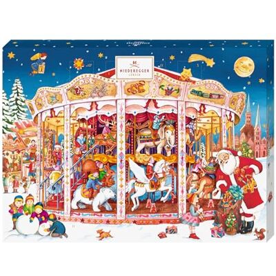 Niederegger Adventskalender »Karussell« 1x 500g Gefüllt mit klassischen & weihnachtlichen Köstlichkeiten Marzipan zur Weihnachtszeit Niederegger Adventskalender »Karussell« 1x 500g Gefüllt mit klassischen & weihnachtlichen Köstlichkeiten Marzipan zur Weihnachtszeit