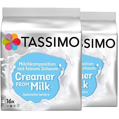 Tassimo Milchkomposition mit feinem Schaum, 2er Pack Tassimo Milchkomposition mit feinem Schaum, 2er Pack