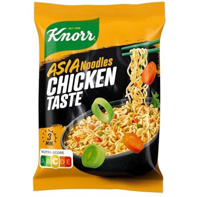 Knorr Instant Nudeln Chicken Taste schneller Asia Snack fertig in nur 3 Minuten 11x 70 g Knorr Instant Nudeln Chicken Taste schneller Asia Snack fertig in nur 3 Minuten 11x 70 g