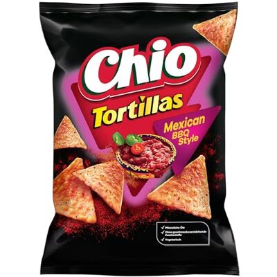 Chio Tortillas Mexican BBQ 110g Chio Tortillas Mexican BBQ 110g