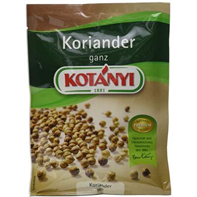 Kotanyi Koriander ganz, 25er Pack (25 x 28 g) Kotanyi Koriander ganz, 25er Pack (25 x 28 g)