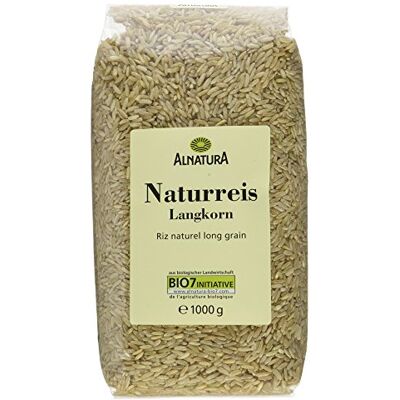 Alnatura Bio Naturreis Langkorn, 6er Pack (6 x 1 kg) Alnatura Bio Naturreis Langkorn, 6er Pack (6 x 1 kg)