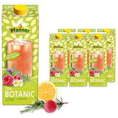 Pfanner Eistee Botanic Tea Himbeer-Rosmarin Limited Edition im Vorratspack Kräutertee mit Himbeersaft und Rosmarin-Geschmack verfeinert (6 x 2 l) Pfanner Eistee Botanic Tea Himbeer-Rosmarin Limited Edition im Vorratspack Kräutertee mit Himbeersaft und Rosmarin-Geschmack verfeinert (6 x 2 l)