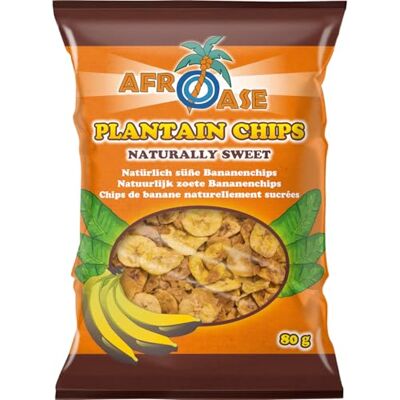 Afroase Bananen Chips Süsse Multipack (20 X 80 GR) Afroase Bananen Chips Süsse Multipack (20 X 80 GR)