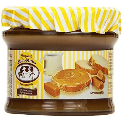 Muh-Muhs Original Muh‑Muhs Toffee Brotaufstrich 245g im 6er Vorratspack – Toffigkeit zum Streichen mit unvergleichlichem Sahne-Toffee Geschmack – Frei von Palmöl, Nüssen und Gluten (6 x 245g) Muh-Muhs Original Muh‑Muhs Toffee Brotaufstrich 245g im 6er Vorratspack – Toffigkeit zum Streichen mit unvergleichlichem Sahne-Toffee Geschmack – Frei von Palmöl, Nüssen und Gluten (6 x 245g)