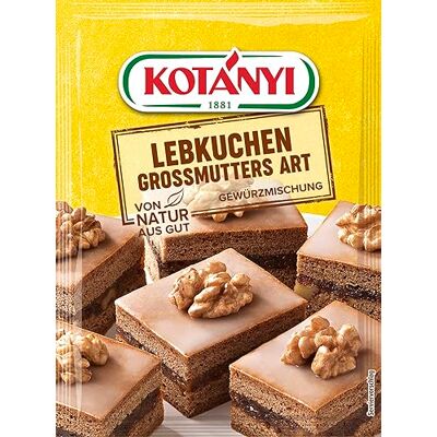 Kotanyi Lebkuchen-Gewürzmischung Großmutterart, 5er Pack (5 x 30 g) Kotanyi Lebkuchen-Gewürzmischung Großmutterart, 5er Pack (5 x 30 g)