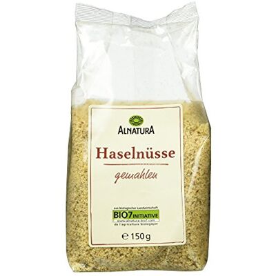 Alnatura Bio Haselnüsse, geröstet und gemahlen, 4er Pack (4 x 150 g) Alnatura Bio Haselnüsse, geröstet und gemahlen, 4er Pack (4 x 150 g)