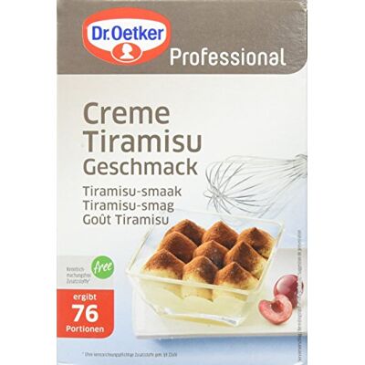 Dr. Oetker Professional, Creme Tiramisu-Geschmack, Dessertpulver in 1 kg Packung, 1-39-204230 Dr. Oetker Professional, Creme Tiramisu-Geschmack, Dessertpulver in 1 kg Packung, 1-39-204230