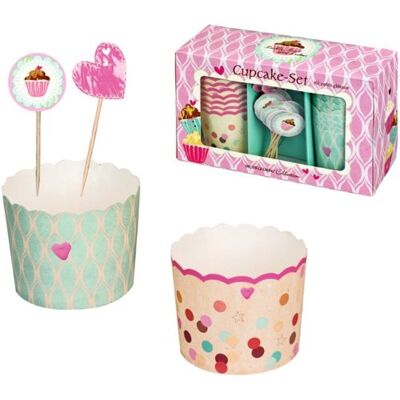 Die Spiegelburg 11234 Cupcake-Set Zucker, Zimt und Liebe Die Spiegelburg 11234 Cupcake-Set Zucker, Zimt und Liebe