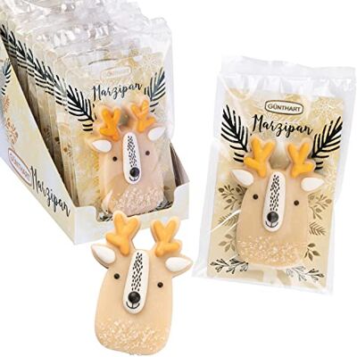 Günthart 11 Stück "Rudi" Marzipanfiguren einzeln im Cellophan Beutel verpackt mit Zutatenliste, 1er Pack (600 gr) Günthart 11 Stück "Rudi" Marzipanfiguren einzeln im Cellophan Beutel verpackt mit Zutatenliste, 1er Pack (600 gr)