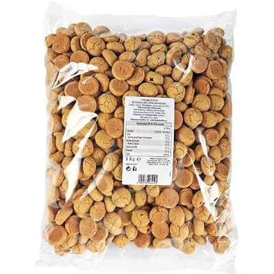 SCHULTE Gruyters Amarettini 1 kg Italienische Mandelkekse Knuspriges Gebäck Mandelgebäck zu Kaffee und Tee SCHULTE Gruyters Amarettini 1 kg Italienische Mandelkekse Knuspriges Gebäck Mandelgebäck zu Kaffee und Tee