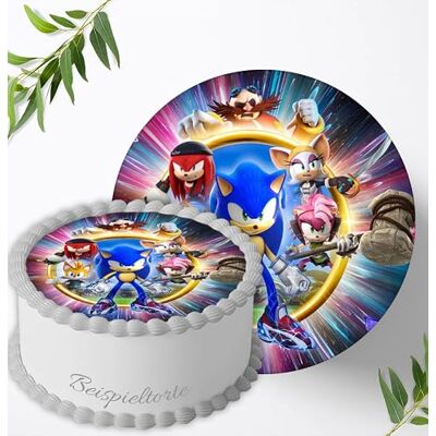 Ihr Onlineshop Digital-on 24 Für die Geburtstags Torte, Zuckerbild kompatibel mit: SONIC Tortenbild, Essbares Foto für Torten, Fondant, Tortenaufleger Ø 20cm, 0989z Ihr Onlineshop Digital-on 24 Für die Geburtstags Torte, Zuckerbild kompatibel mit: SONIC Tortenbild, Essbares Foto für Torten, Fondant, Tortenaufleger Ø 20cm, 0989z