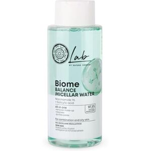 Natura Siberica Lab by NS. Biome Balance Mizellares Gesichtswasser All-in-One Reinigung mit Niacinamid & Salicylsäure Entfernt Make-up, Schmutz & Öl Reduziert Glanz & reinigt Poren 400 ml Natura Siberica Lab by NS. Biome Balance Mizellares Gesichtswasser All-in-One Reinigung mit Niacinamid & Salicylsäure Entfernt Make-up, Schmutz & Öl Reduziert Glanz & reinigt Poren 400 ml