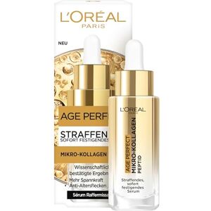 L'Oreal Paris L’Oréal Paris Anti-Aging Kollagen-Serum, sofort straffendes Gesichtsserum mit Mikro-Kollagen Peptiden, für gefestigte Haut und gegen Altersflecken, Age Perfect Kollagen Experte, 30ml L'Oreal Paris L’Oréal Paris Anti-Aging Kollagen-Serum, sofort straffendes Gesichtsserum mit Mikro-Kollagen Peptiden, für gefestigte Haut und gegen Altersflecken, Age Perfect Kollagen Experte, 30ml