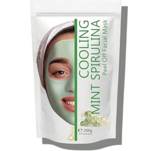 Oïléna Alginate Peel-Off Feuchtigkeitspuder Maske, Mitesserentferner Gesichtsmaske Vegan, kein Abwaschen, Peeling und Porenreinigung 200 g + freie Dosis (Kryogene Minzmaske für reife Haut) Oïléna Alginate Peel-Off Feuchtigkeitspuder Maske, Mitesserentferner Gesichtsmaske Vegan, kein Abwaschen, Peeling und Porenreinigung 200 g + freie Dosis (Kryogene Minzmaske für reife Haut)