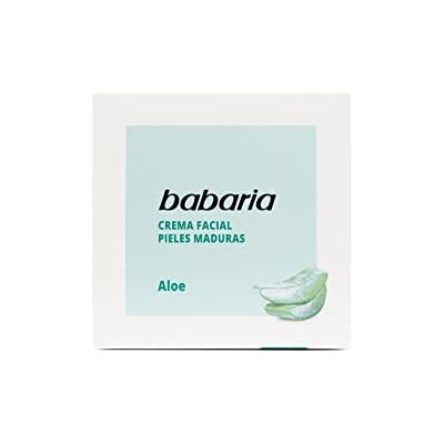 Babaria Feuchtigkeitscreme für Frauen 24h Anti-Aging und Anti-Falten Vegan mit 100% reinem Aloe Vera XXL Format 125 ml Babaria Feuchtigkeitscreme für Frauen 24h Anti-Aging und Anti-Falten Vegan mit 100% reinem Aloe Vera XXL Format 125 ml