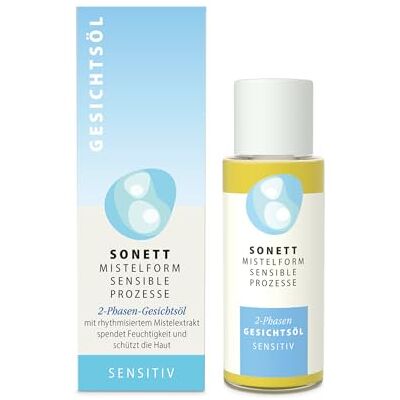 Sonett 2-Phasen-Gesichtsöl Sensitiv, 50 ml, vegan Sonett 2-Phasen-Gesichtsöl Sensitiv, 50 ml, vegan