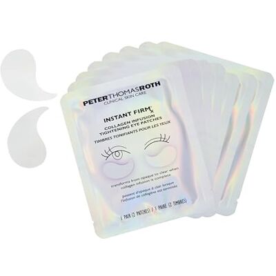 Peter Thomas Roth Instant FIRMx® Collagen Infusion Straffende Augenpads – Gel-Patches mit Kollagen, Peptiden, Niacinamid & Hyaluronsäure – Anti-Aging, Feuchtigkeit & Reduzierung von Fältchen Peter Thomas Roth Instant FIRMx® Collagen Infusion Straffende Augenpads – Gel-Patches mit Kollagen, Peptiden, Niacinamid & Hyaluronsäure – Anti-Aging, Feuchtigkeit & Reduzierung von Fältchen
