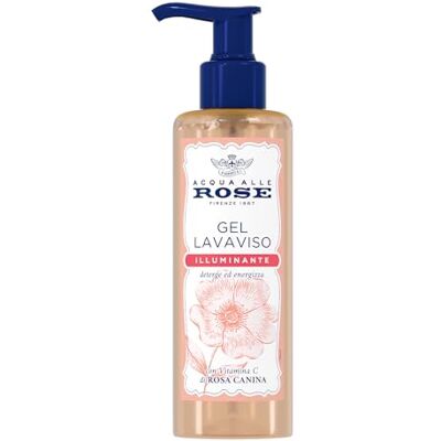 Acqua alle Rose , Lavaviso aufhellendes Gel mit Vitamin C von Hagebutte, Gesichtsreiniger für stumpfe und stumpfe Haut, belebende Wirkung, reinigt und belebt die Haut für den täglichen Gebrauch, 200 ml Acqua alle Rose , Lavaviso aufhellendes Gel mit Vitamin C von Hagebutte, Gesichtsreiniger für stumpfe und stumpfe Haut, belebende Wirkung, reinigt und belebt die Haut für den täglichen Gebrauch, 200 ml