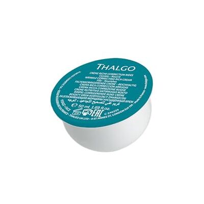 Thalgo Hyalu-Procollagène Anti-Aging Creme 50 ml (Refill) – Faltenkorrigierende Gesichtscreme mit Hyaluron & Kollagen – Reichhaltige Tagespflege für Spannkraft – Pflanzliche Retinol Alternative Thalgo Hyalu-Procollagène Anti-Aging Creme 50 ml (Refill) – Faltenkorrigierende Gesichtscreme mit Hyaluron & Kollagen – Reichhaltige Tagespflege für Spannkraft – Pflanzliche Retinol Alternative