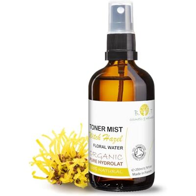 B.O.T cosmetic & wellness Witch Hazel Gesichtsreiniger 250 ml Hamamelis Reines Wasser Reinigendes Adstringierendes Gesichtswasser Fettige, Mischhaut und Empfindliche (Beruhigende Wirkung) B.O.T cosmetic & wellness Witch Hazel Gesichtsreiniger 250 ml Hamamelis Reines Wasser Reinigendes Adstringierendes Gesichtswasser Fettige, Mischhaut und Empfindliche (Beruhigende Wirkung)