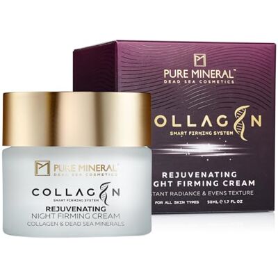 Pure Nachtcreme mit Kollagen - Gesichtspflege Pure Nachtcreme mit Kollagen - Gesichtspflege