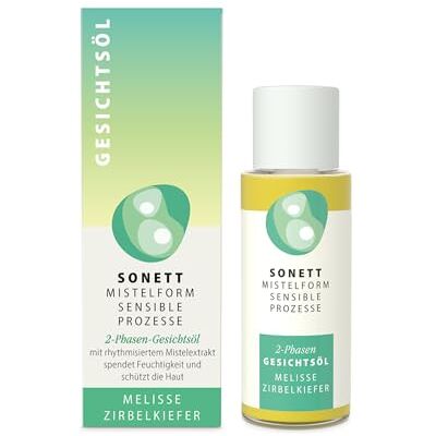 Sonett 2-Phasen-Gesichtsöl Melisse-Zirbelkiefer, 50 ml, vegan Sonett 2-Phasen-Gesichtsöl Melisse-Zirbelkiefer, 50 ml, vegan