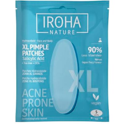 Iroha XL Hautpflaster - Rötungen, Pickel - Hautpflaster gegen Akne & Rötungen Iroha XL Hautpflaster - Rötungen, Pickel - Hautpflaster gegen Akne & Rötungen