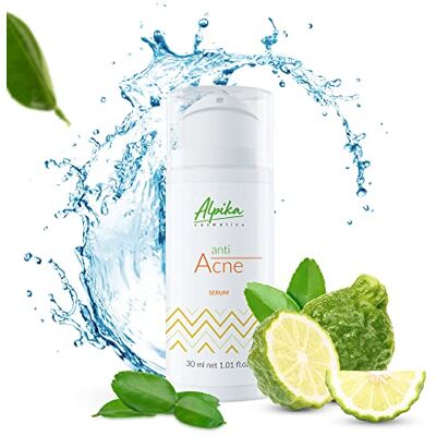Alpika cosmetics Alpika Serum Anti Acne Veganes Gesichtsserum mit 99% natürlichen Inhaltsstoffen Vitamin Gesicht Serum Natürliches Gesichtspflege für alle Hauttypen Anti Akne Serum Vitamin C (30 ml) Alpika cosmetics Alpika Serum Anti Acne Veganes Gesichtsserum mit 99% natürlichen Inhaltsstoffen Vitamin Gesicht Serum Natürliches Gesichtspflege für alle Hauttypen Anti Akne Serum Vitamin C (30 ml)