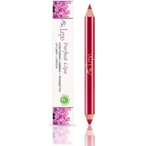 Lepo PERFEKTE LIPPEN KONTOUR + ROSSMETTO 2,8 g Lippenkontur und Lippenstift Lepo PERFEKTE LIPPEN KONTOUR + ROSSMETTO 2,8 g Lippenkontur und Lippenstift