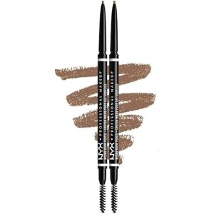 NYX PROFESSIONAL MAKEUP Augenbrauenstift Doppelpack, Micro Brow Pencil, Beidseitig mit ausdrehbarem Augenbrauenstift und Bürstchen, Wasserfest, Eyebrow Pencil, Vegane Formel, Farbton: 01 Taupe NYX PROFESSIONAL MAKEUP Augenbrauenstift Doppelpack, Micro Brow Pencil, Beidseitig mit ausdrehbarem Augenbrauenstift und Bürstchen, Wasserfest, Eyebrow Pencil, Vegane Formel, Farbton: 01 Taupe