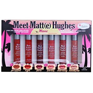 theBalm Meet Matte Hughes Set of 6 Mini Long-Lasting Liquid Lipsticks Miami theBalm Meet Matte Hughes Set of 6 Mini Long-Lasting Liquid Lipsticks Miami