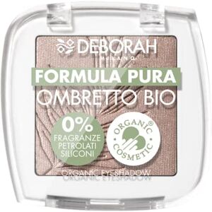 DEBORAH Mono-Augenlidschatten BIO Formel Pure Farbe Nr. 07 Taupe, mit Inhaltsstoffen 100% natürlichen Ursprungs, Vegan und Animal Friendly DEBORAH Mono-Augenlidschatten BIO Formel Pure Farbe Nr. 07 Taupe, mit Inhaltsstoffen 100% natürlichen Ursprungs, Vegan und Animal Friendly