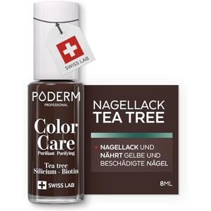 Poderm Poderm Color Care Nagellack - Braun 833 - 8ml Poderm Poderm Color Care Nagellack - Braun 833 - 8ml