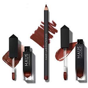 Haus Laboratories By Lady Gaga: HAUS OF COLLECTIONS Make-Up-Set Mit Tasche, Flüssigem Lidschatten, Lipliner-Stift Und Lipgloss In 9 Sets, Vegan Und Tierversuchsfrei 3-Teiliges Spar-Set Haus Laboratories By Lady Gaga: HAUS OF COLLECTIONS Make-Up-Set Mit Tasche, Flüssigem Lidschatten, Lipliner-Stift Und Lipgloss In 9 Sets, Vegan Und Tierversuchsfrei 3-Teiliges Spar-Set