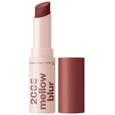 Max Factor Mellow Blur Lippenstift, 120 Berry Crème, Lippenstift, weich, verschwommen, sofortige Unschärfe, kissenweiche Lippen, aufbaubar, weiches Matt-Pigment, 3,5 g Max Factor Mellow Blur Lippenstift, 120 Berry Crème, Lippenstift, weich, verschwommen, sofortige Unschärfe, kissenweiche Lippen, aufbaubar, weiches Matt-Pigment, 3,5 g