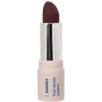 KORRES True Velvety Lipstick Wine Red 59, semi-mattes Finish, vegan, 3g weinroter Lippenstift mit intensiver Farbe & cremiger Textur, hohe Deckkraft, mit Granatapfelblütenextrakt, sattes Farbe KORRES True Velvety Lipstick Wine Red 59, semi-mattes Finish, vegan, 3g weinroter Lippenstift mit intensiver Farbe & cremiger Textur, hohe Deckkraft, mit Granatapfelblütenextrakt, sattes Farbe