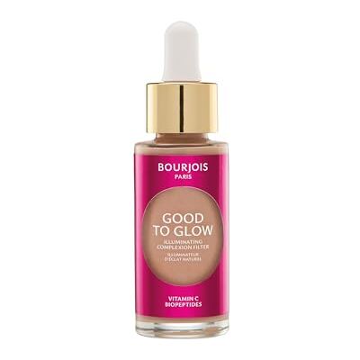 Bourjois Good To Glow Foundation 004, Gesichtsaufhellung, natürlicher Filtereffekt, mit Vitamin C und Biopeptiden, vegane Formel, 30 ml Bourjois Good To Glow Foundation 004, Gesichtsaufhellung, natürlicher Filtereffekt, mit Vitamin C und Biopeptiden, vegane Formel, 30 ml