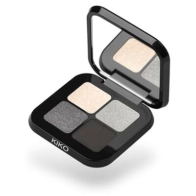 Kiko Milano Bright Quartet Eyeshadow Palette 04 Palette Mit 4 Gebackenen Lidschatten Für Die Trockene Und Nasse Anwendung Kiko Milano Bright Quartet Eyeshadow Palette 04 Palette Mit 4 Gebackenen Lidschatten Für Die Trockene Und Nasse Anwendung