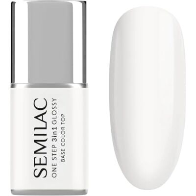 Semilac UV-Nagellack 3in1 One Step Glossy S251 Coconut Cream 7 ml Semilac UV-Nagellack 3in1 One Step Glossy S251 Coconut Cream 7 ml