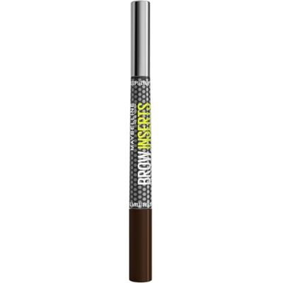 MAYBELLINE New York Brow Inserts 2-in-1 Augenbrauenstift für füllige & definierte Augenbrauen, 3-fach Mikro-Spitze & Faser-Gel mit bis zu 36H Halt, Wasserfest & Wischfest, Ash Brown 4.5, 1 Stk. MAYBELLINE New York Brow Inserts 2-in-1 Augenbrauenstift für füllige & definierte Augenbrauen, 3-fach Mikro-Spitze & Faser-Gel mit bis zu 36H Halt, Wasserfest & Wischfest, Ash Brown 4.5, 1 Stk.