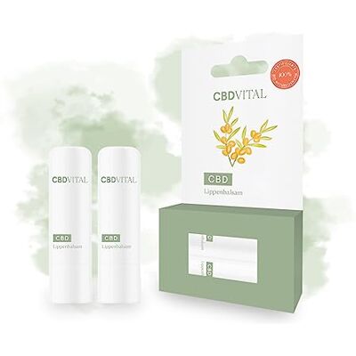 CBDVITAL by VITRASAN CBD Lippenpflege 100% natürlich Schnelle Hilfe für trockene Lippen Veganes Lippenbalsam Mit Ringelblume, Sanddorn, Propolis & Cannabidiol Ideal geeignet für Männer & Frauen CBDVITAL by VITRASAN CBD Lippenpflege 100% natürlich Schnelle Hilfe für trockene Lippen Veganes Lippenbalsam Mit Ringelblume, Sanddorn, Propolis & Cannabidiol Ideal geeignet für Männer & Frauen