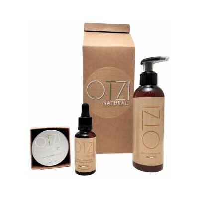 OTZI by Easytattoo Natural Tattoo Set (1 mildes Reinigungsgel, 1 veganer Balsam und 1 natürliches Serum) zur natürlichen Pflege Ihrer neuen und auch älteren Tattoos OTZI by Easytattoo Natural Tattoo Set (1 mildes Reinigungsgel, 1 veganer Balsam und 1 natürliches Serum) zur natürlichen Pflege Ihrer neuen und auch älteren Tattoos