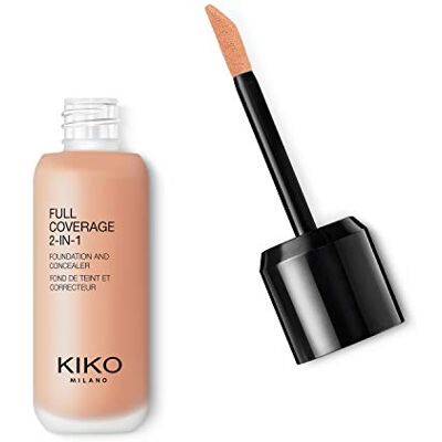 Kiko Milano Full Coverage 2-In-1 Foundation & Concealer 03 Cr 20 2-In-1-Foundation Mit Concealer, Hohe Deckkraft Kiko Milano Full Coverage 2-In-1 Foundation & Concealer 03 Cr 20 2-In-1-Foundation Mit Concealer, Hohe Deckkraft