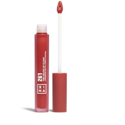 3ina The Color Lip Cloud 261 Dunkles Nude-Rosa Flüssiger Lippenstift 12 Stunden Halt – Hochpigmentiert – Mattes Finish – Angereichert mit Vitamin E – Leicht – Vegan – Tierversuchsfrei 3ina The Color Lip Cloud 261 Dunkles Nude-Rosa Flüssiger Lippenstift 12 Stunden Halt – Hochpigmentiert – Mattes Finish – Angereichert mit Vitamin E – Leicht – Vegan – Tierversuchsfrei
