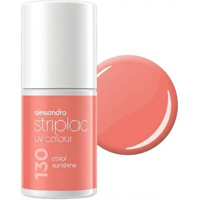 alessandro Striplac UV-Nagellack Coral Sunshine Deckend & Kratzfest bis zu 15 Tage Leichtes Auftragen Schonende Abziehtechnologie Vegan Korall, 6,5ml alessandro Striplac UV-Nagellack Coral Sunshine Deckend & Kratzfest bis zu 15 Tage Leichtes Auftragen Schonende Abziehtechnologie Vegan Korall, 6,5ml