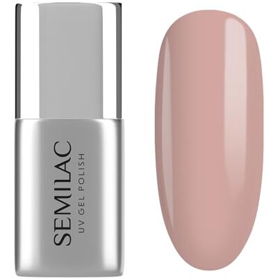 Semilac UV Nagellack Base Coat BB Base Nude 7 ml – Deckender UV/LED Unterlack für Nagelaufbau & Verlängerung – Nude Farbton – Dermatologisch Getestet Semilac UV Nagellack Base Coat BB Base Nude 7 ml – Deckender UV/LED Unterlack für Nagelaufbau & Verlängerung – Nude Farbton – Dermatologisch Getestet